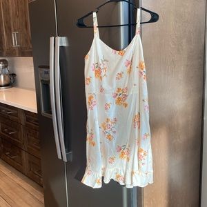 Old navy floral linen sundress